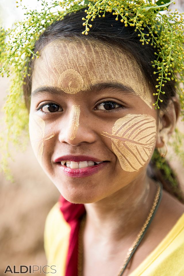 Girl from Myanmar