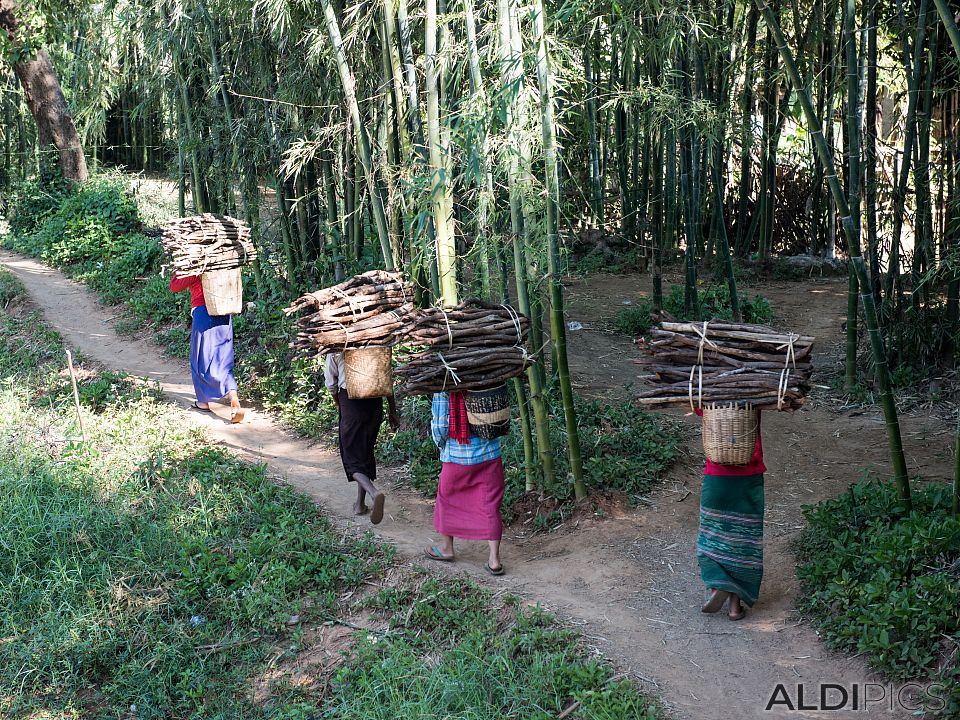 Somewhere in the heart of Myanmar