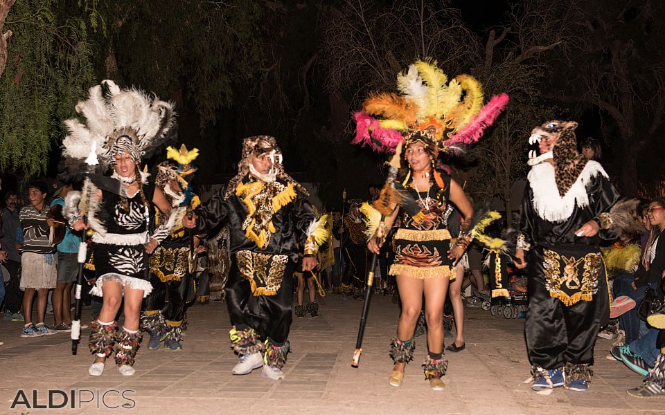 Mummers in San Pedro de Atacama