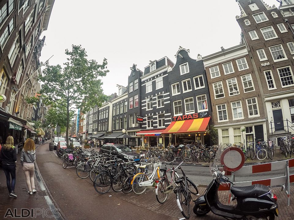 The streets of Amsterdam