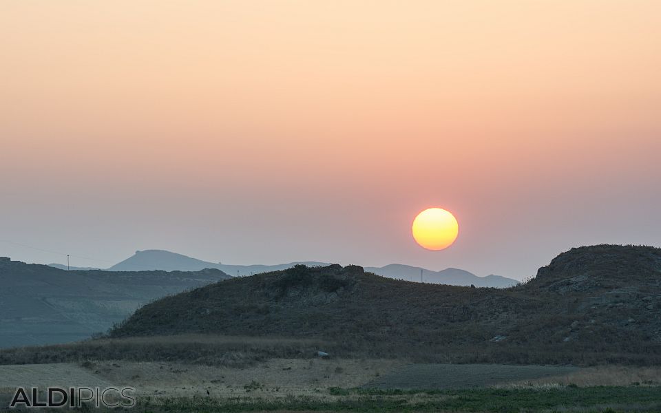 Sunset on Limnos