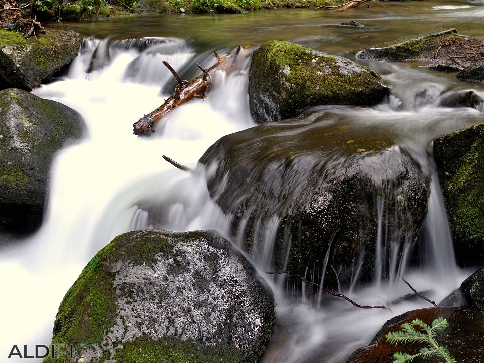 "Canyon of waterfalls" near Smolyan