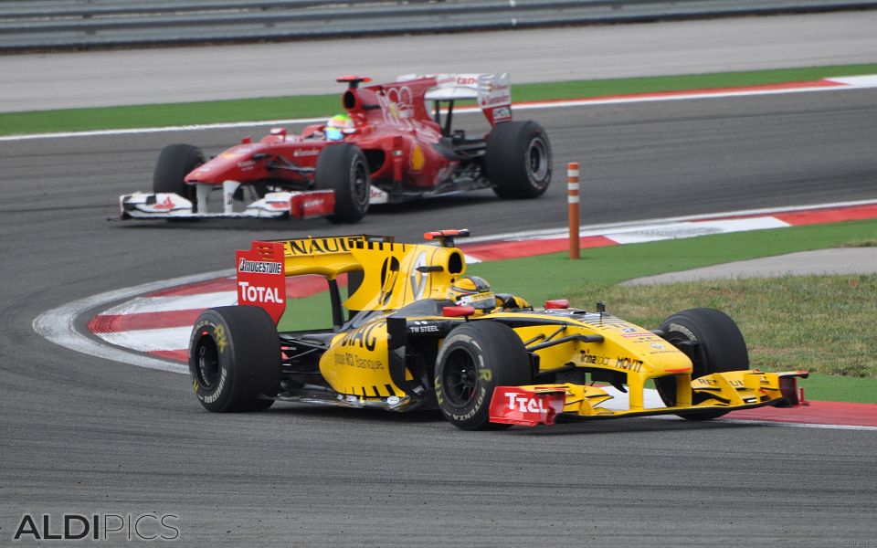 Felipe Massa and Robert Kubica