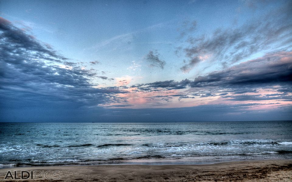 The beach of Albena