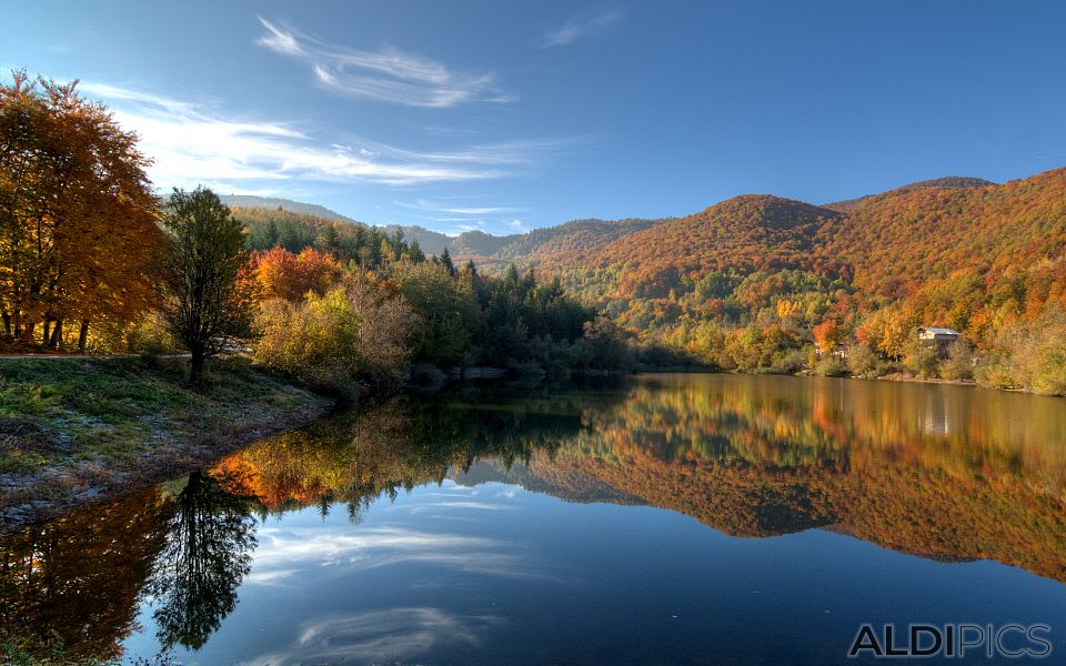 Autumn in Rhodopes near Rosovo village