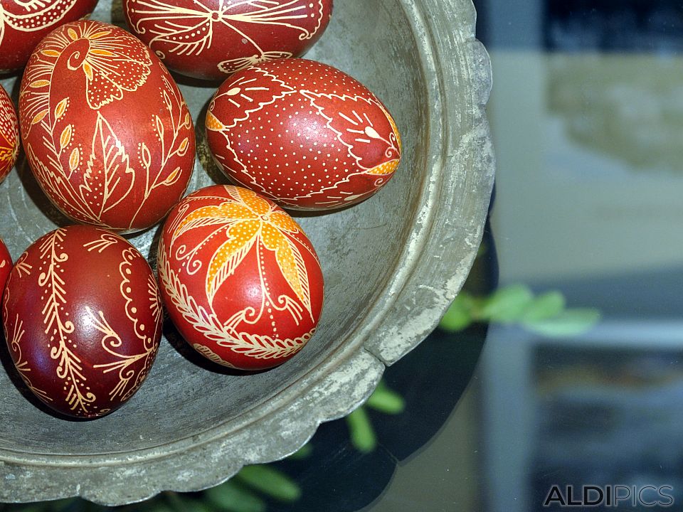 Easter eggs - Exhibition in the Ethnographic Museum Plovdiv