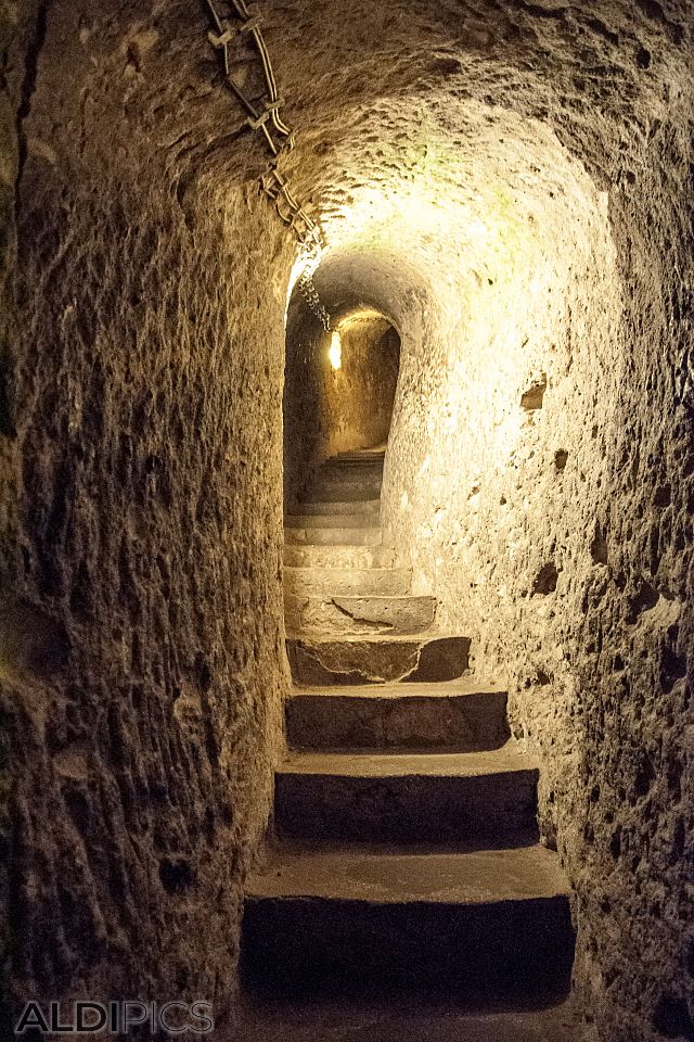 The underground city in Derinkuyu