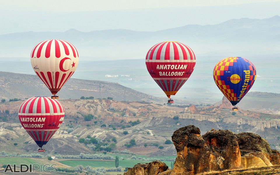 Cappadocia: balloons, balloons...