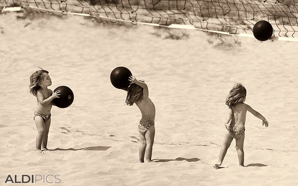 Beach games