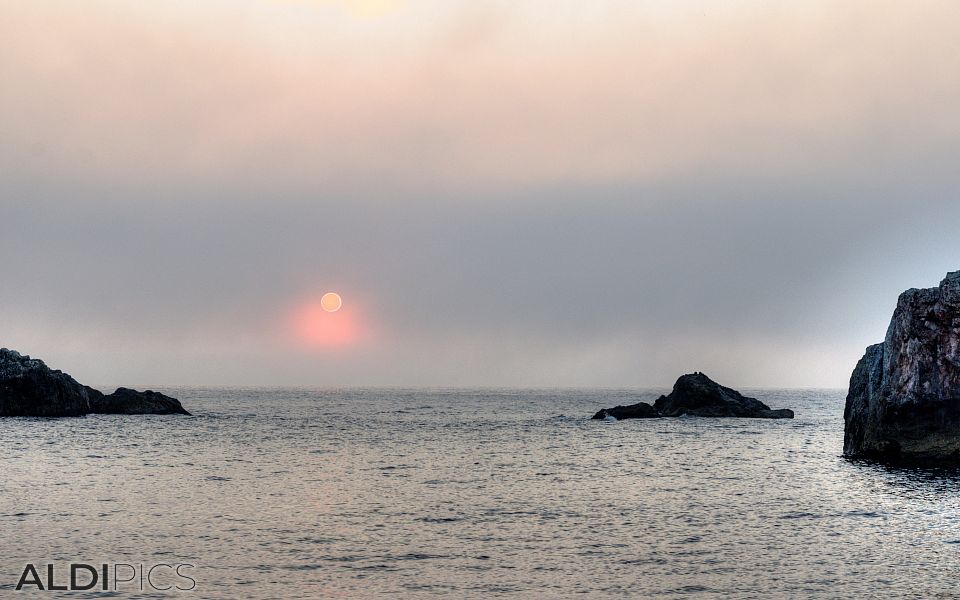 Sunrise near Tyulenovo