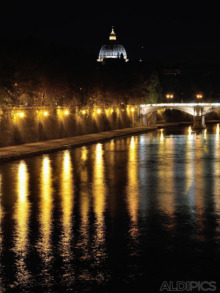 Rome at night