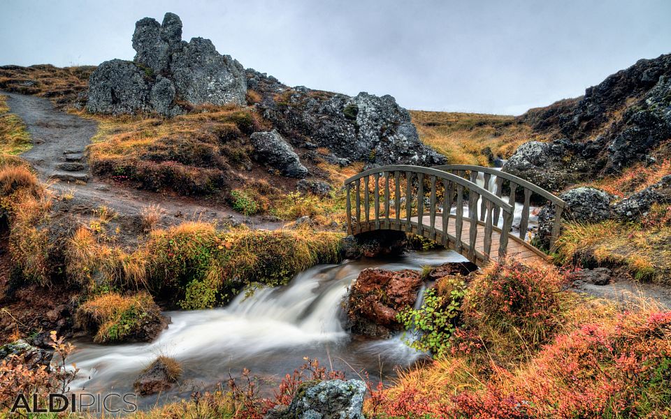 Мостче край Godafoss