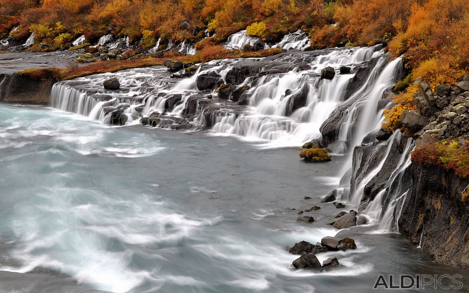 Hraunfossar