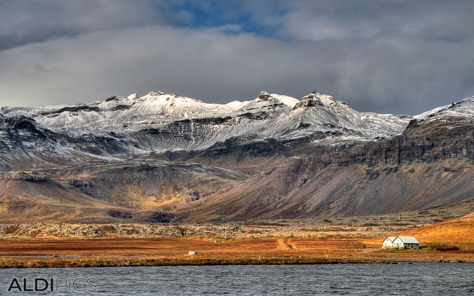 Mountains in West Iceland