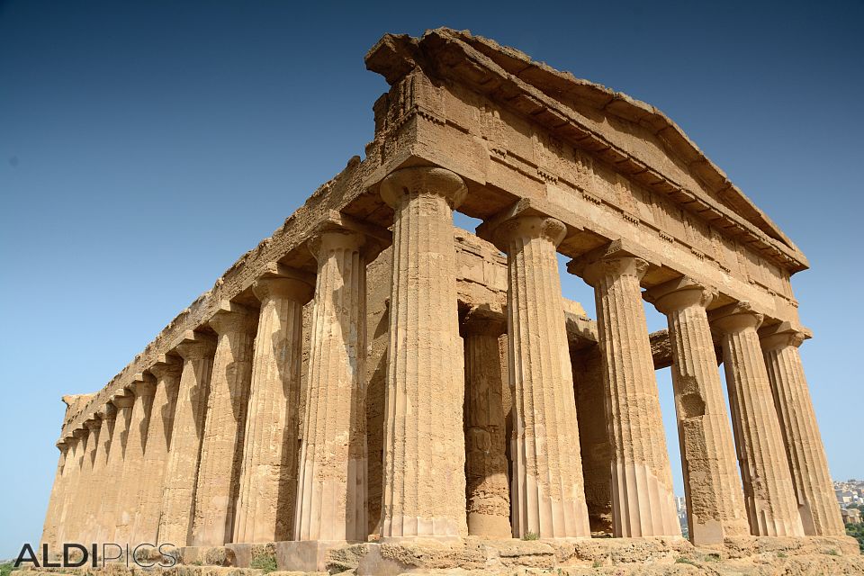 Greek temple near Agrigento