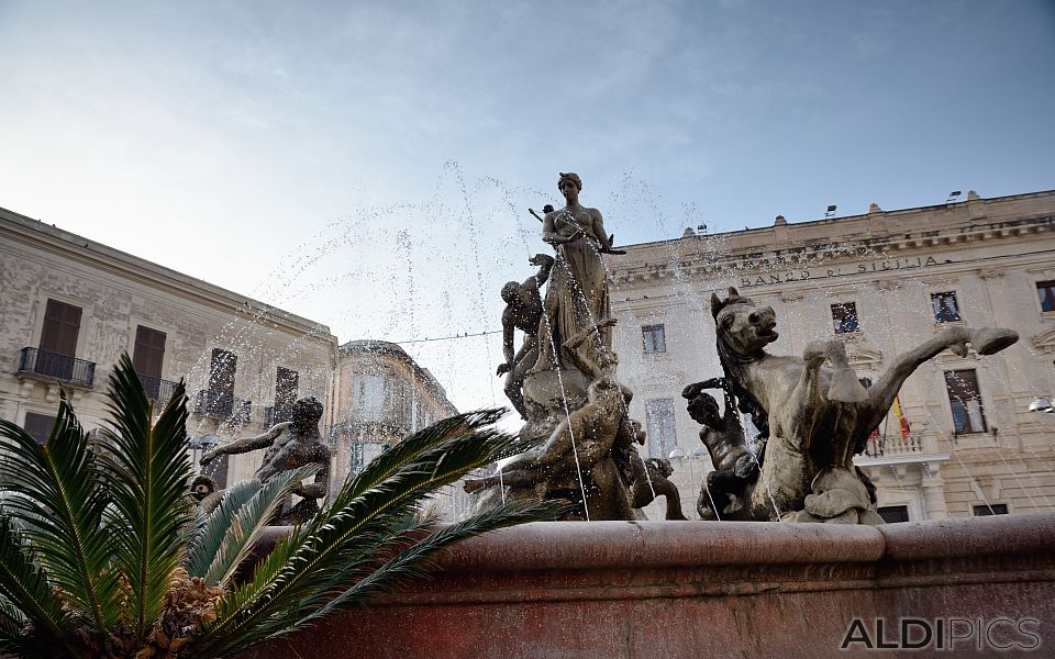 Beautiful buildings in Sicily