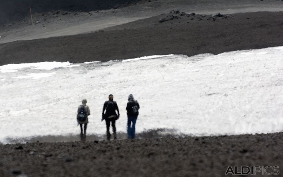 Ascent to Mount Etna