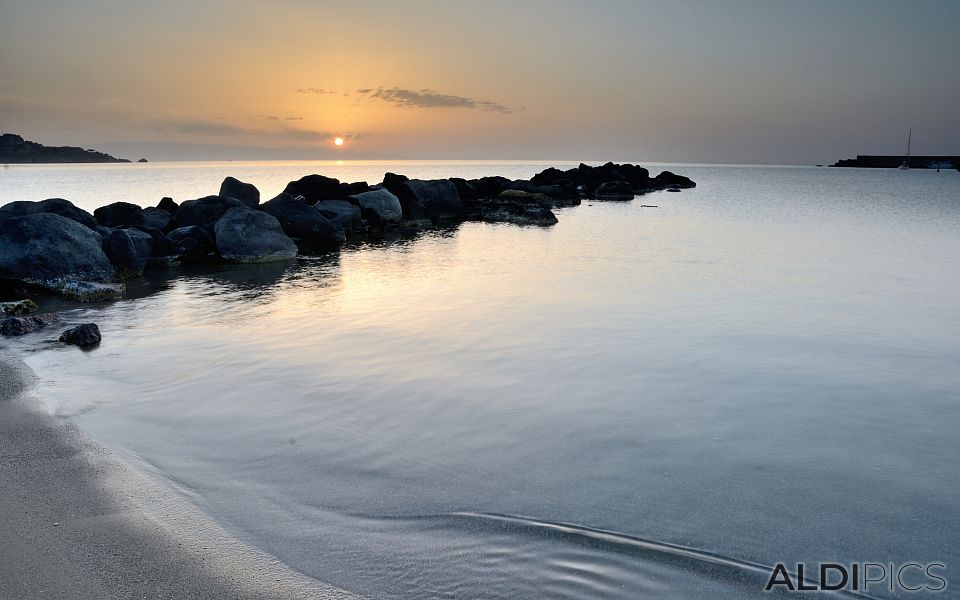 Coast of Giardini Naxos