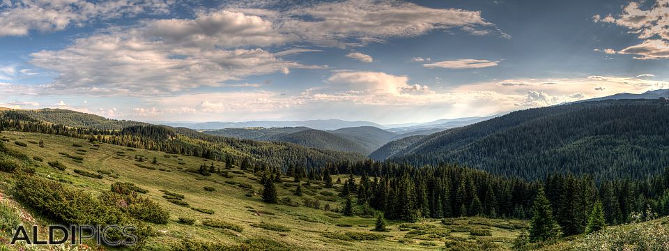 Views of the Pirin