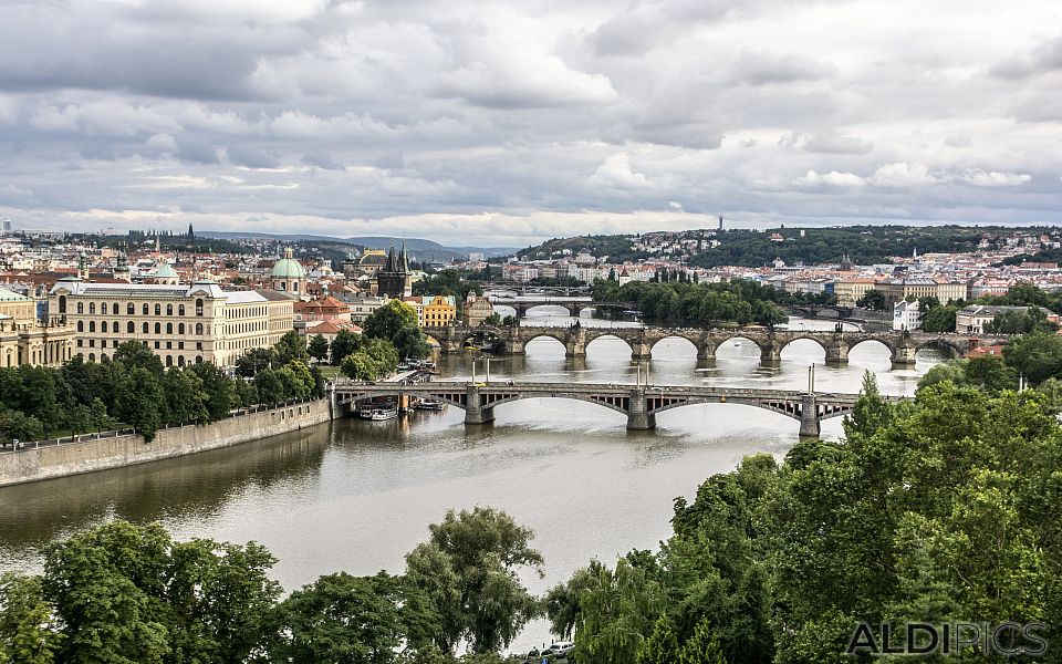 Bridges over the Vltava