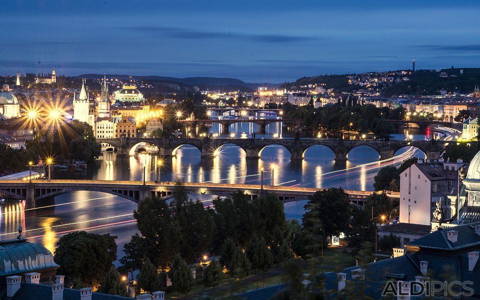 Bridges over the Vltava