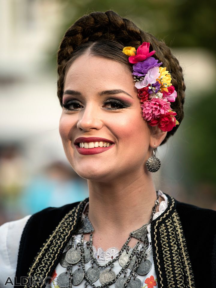 Dance group from Serbia - 
Folk Festival Plovdiv 2014