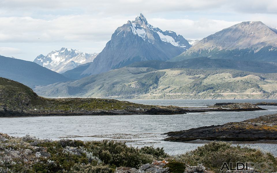 The coast of Ushuaia