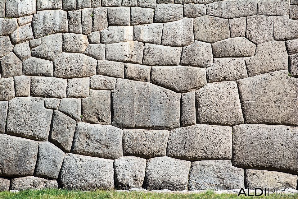 Old villages of the Incas near Cusco