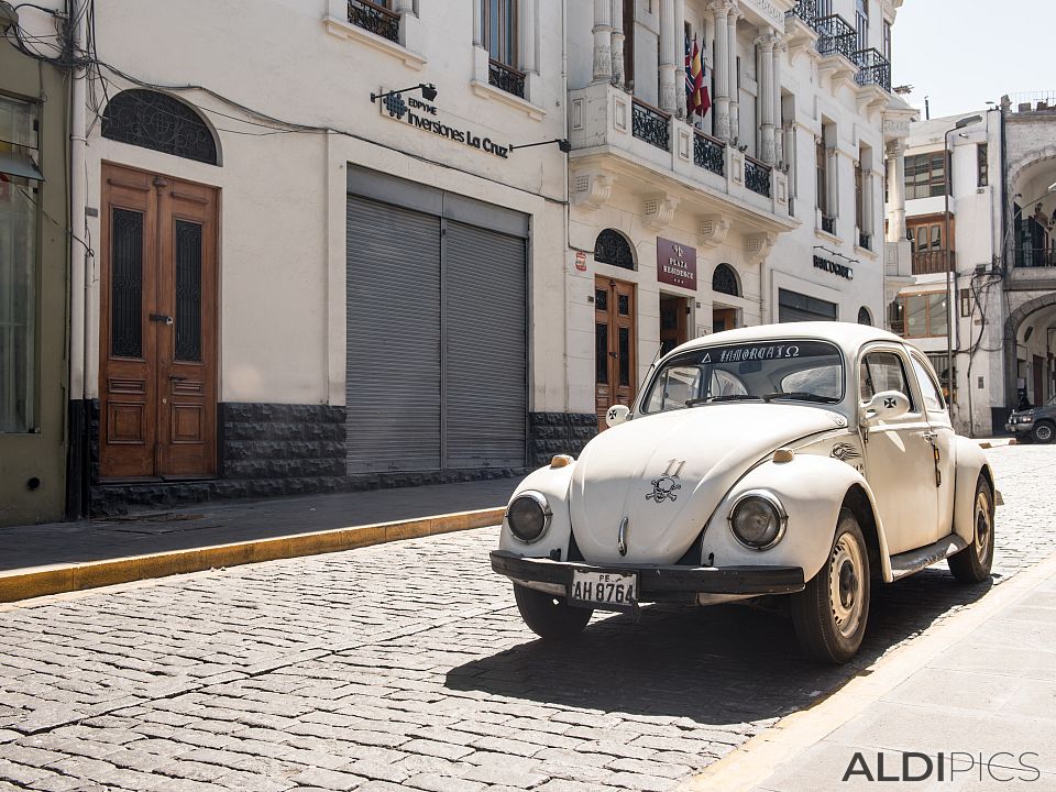 The streets of Arequipa