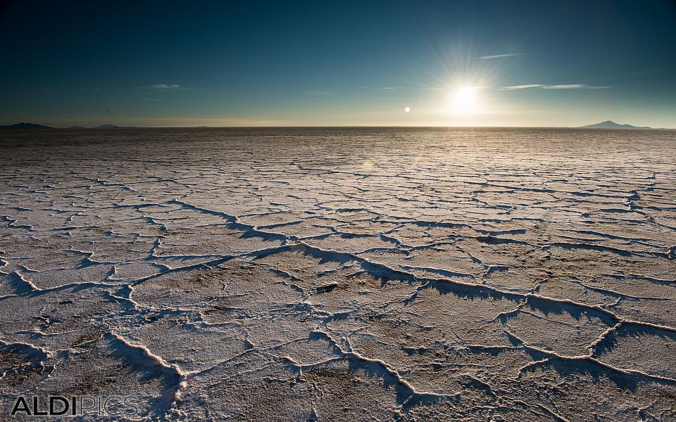 Salt desert