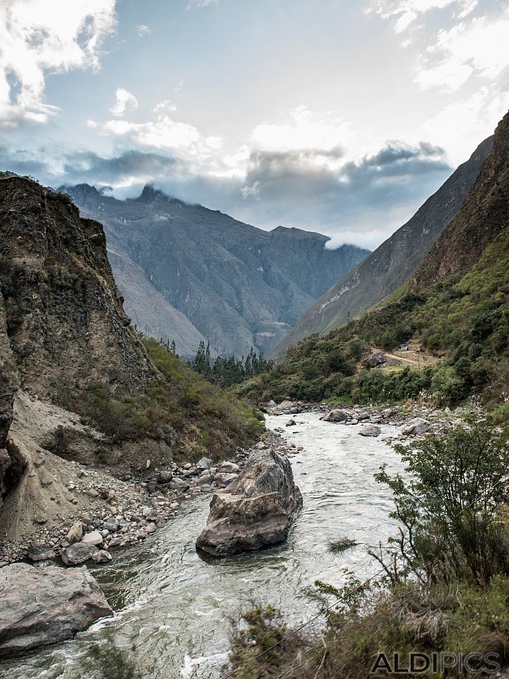 On the way to Machu Picchu