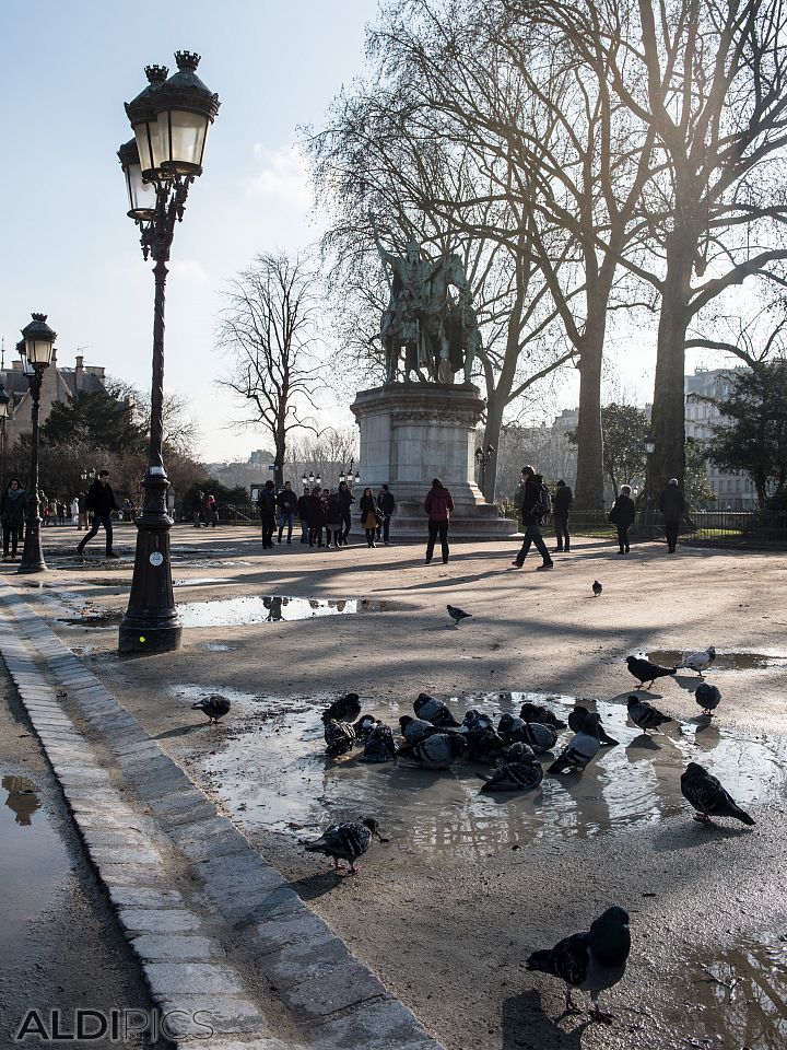 The streets of Paris