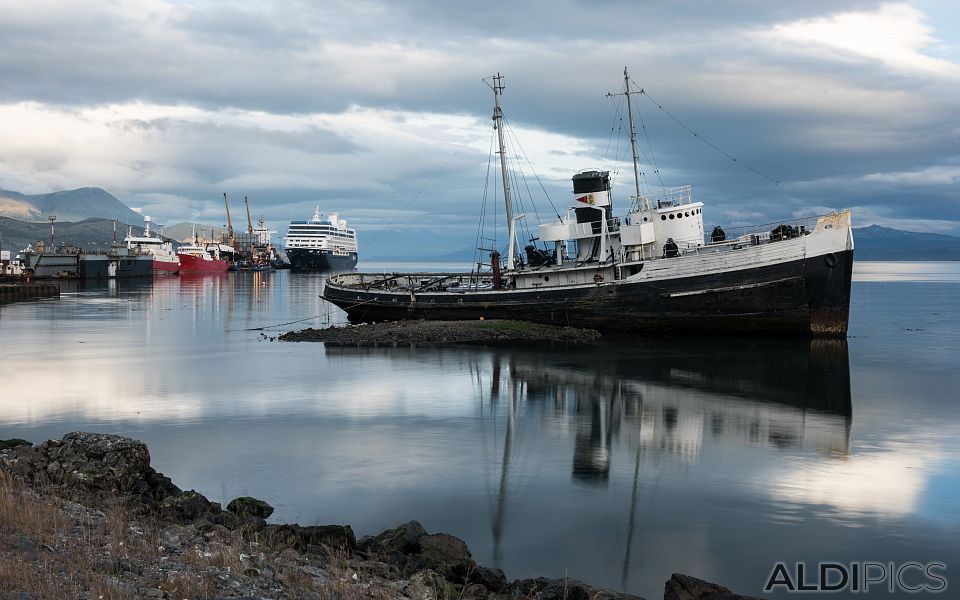 Harbor of Ushuaia