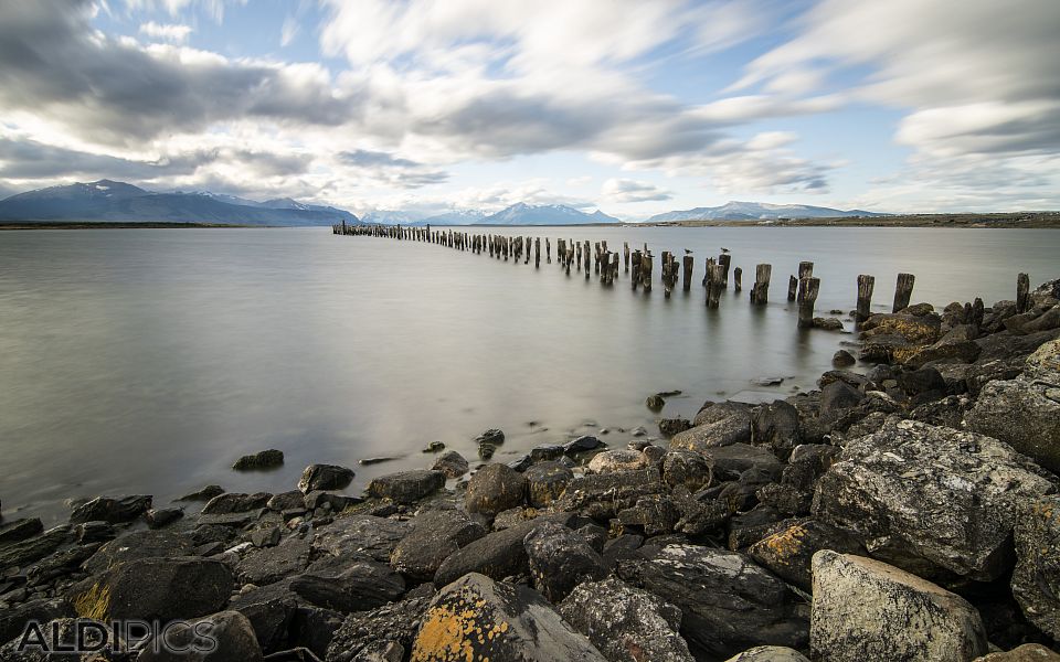 From the coast of Puerto Natales