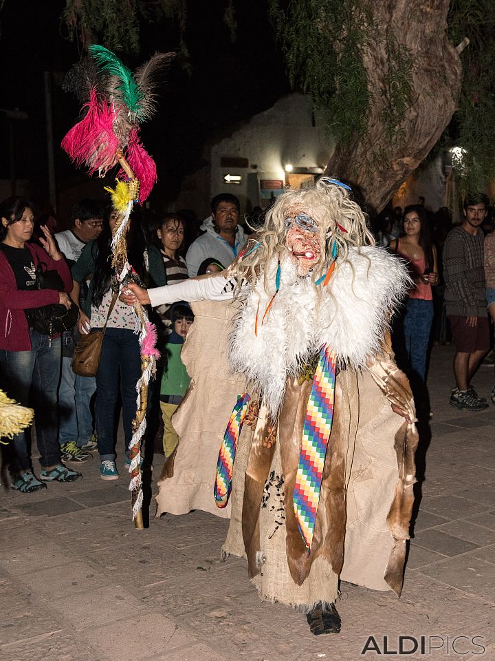 Mummers in San Pedro de Atacama