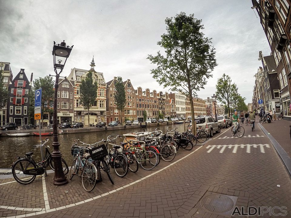 The streets of Amsterdam