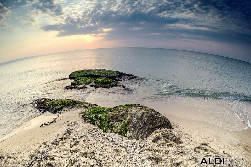 Sunrise on the beach