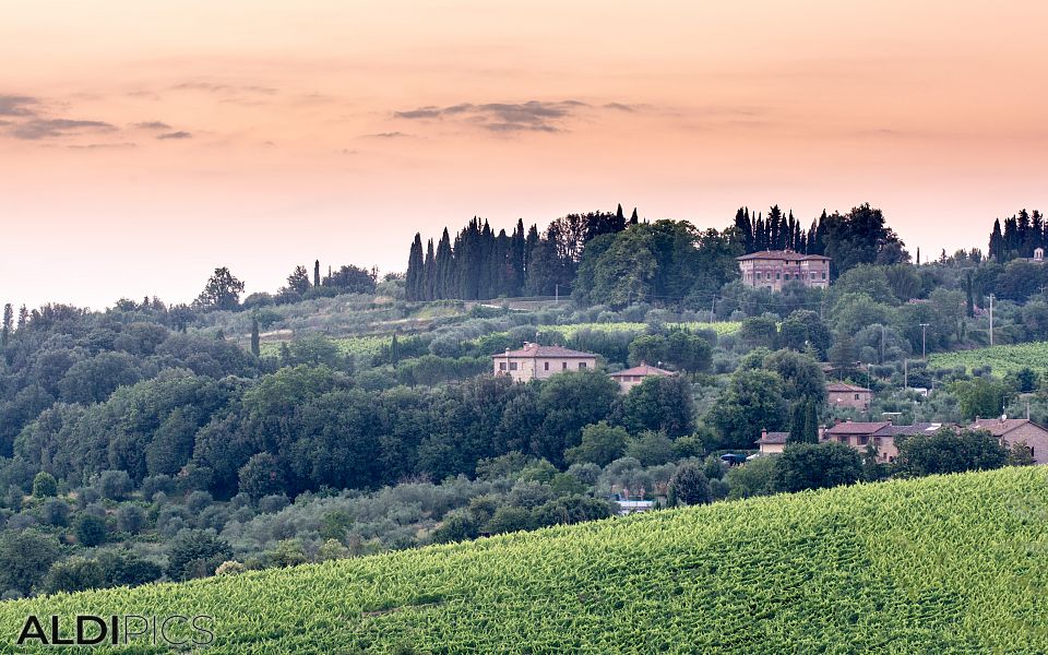 Tuscan sunset