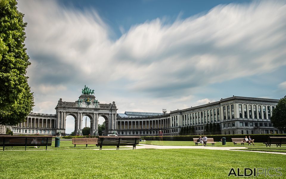 The streets of Brussels