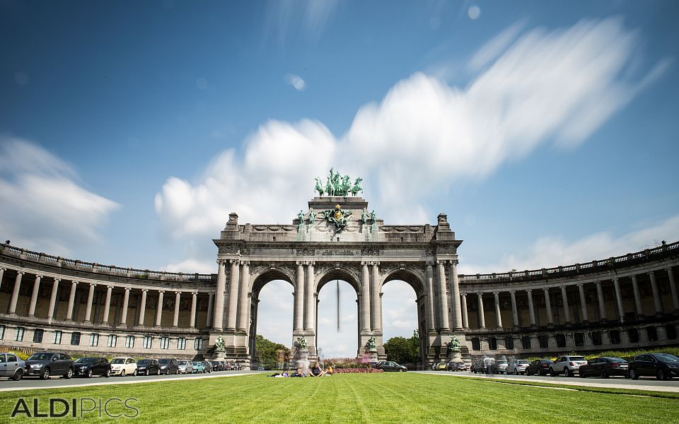 The streets of Brussels