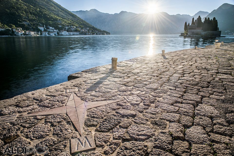 Morning lights at Perast