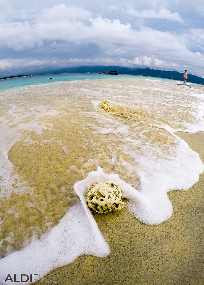 Beach of Gili Meno