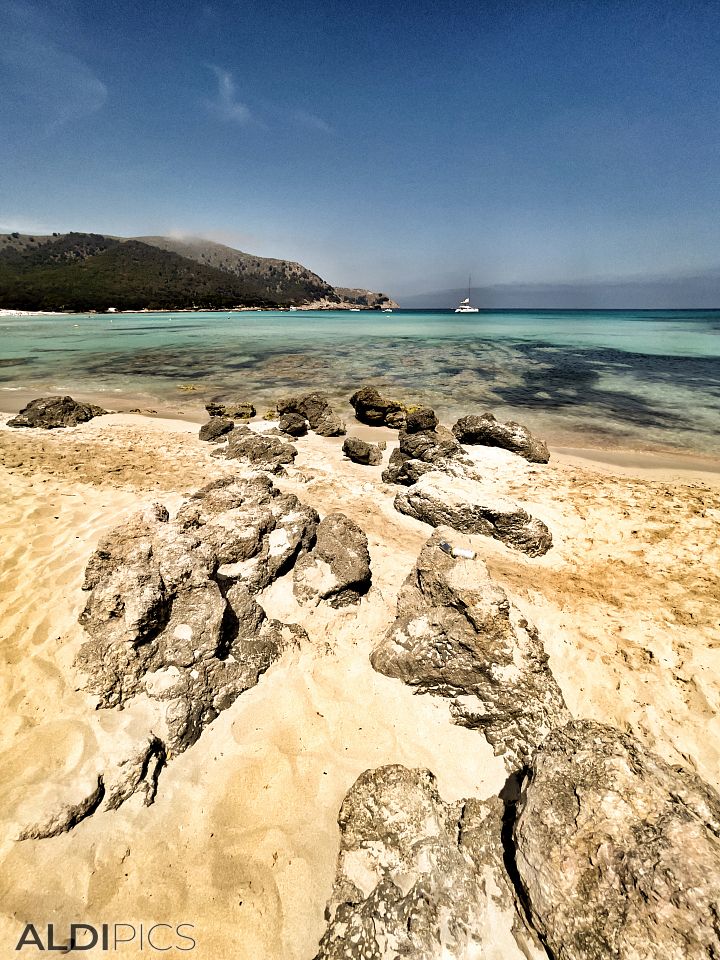 The coast of Mallorca