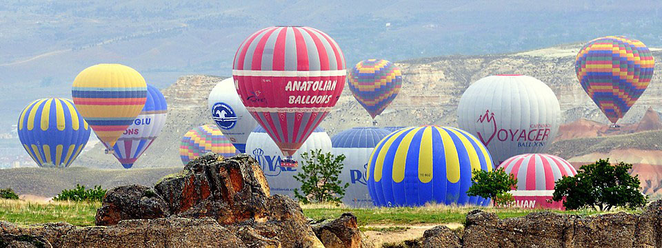 Cappadocia: balloons, balloons...